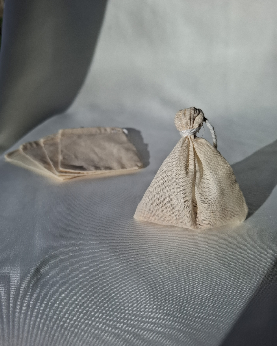 Herbruikbare Theezakjes Katoen - Set van 5